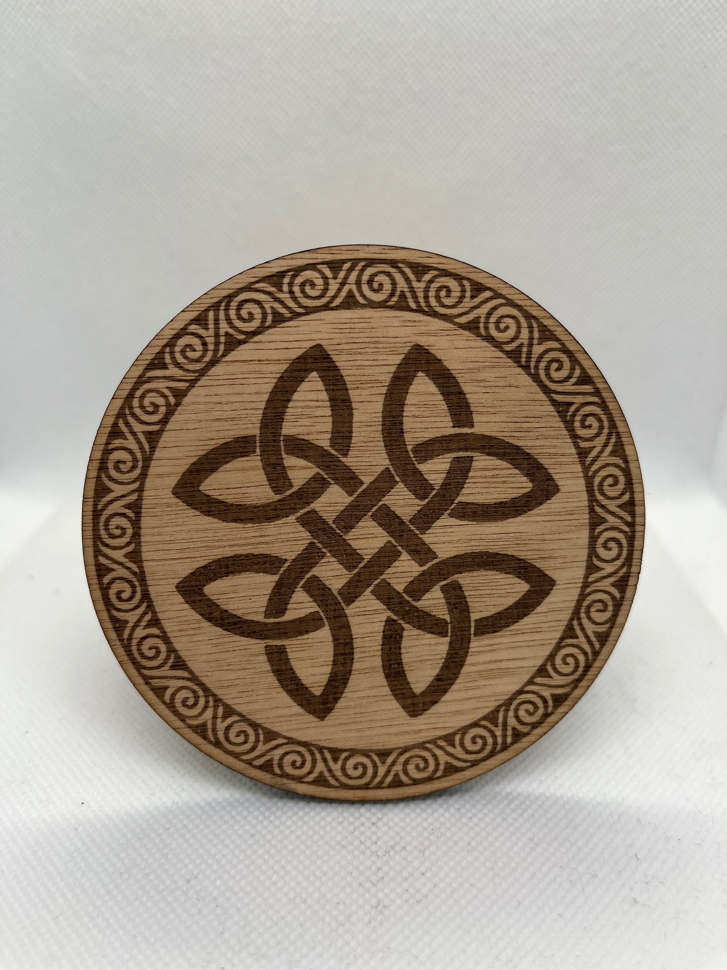 Celtic Knot Plywood Coaster