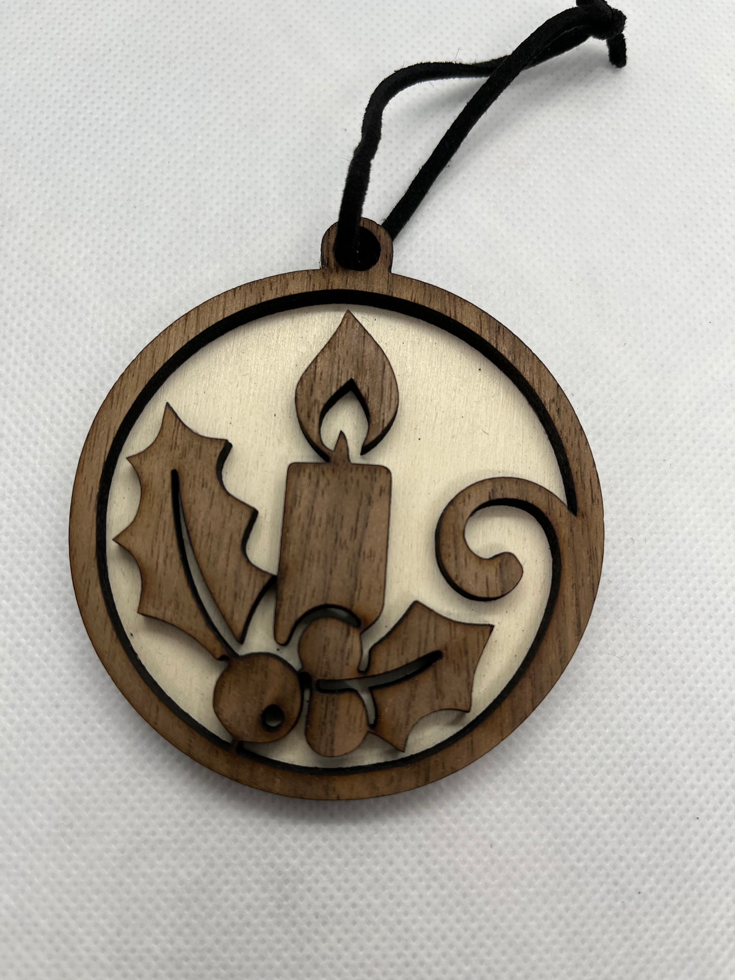 Double-Layered Wooden Christmas Decorations