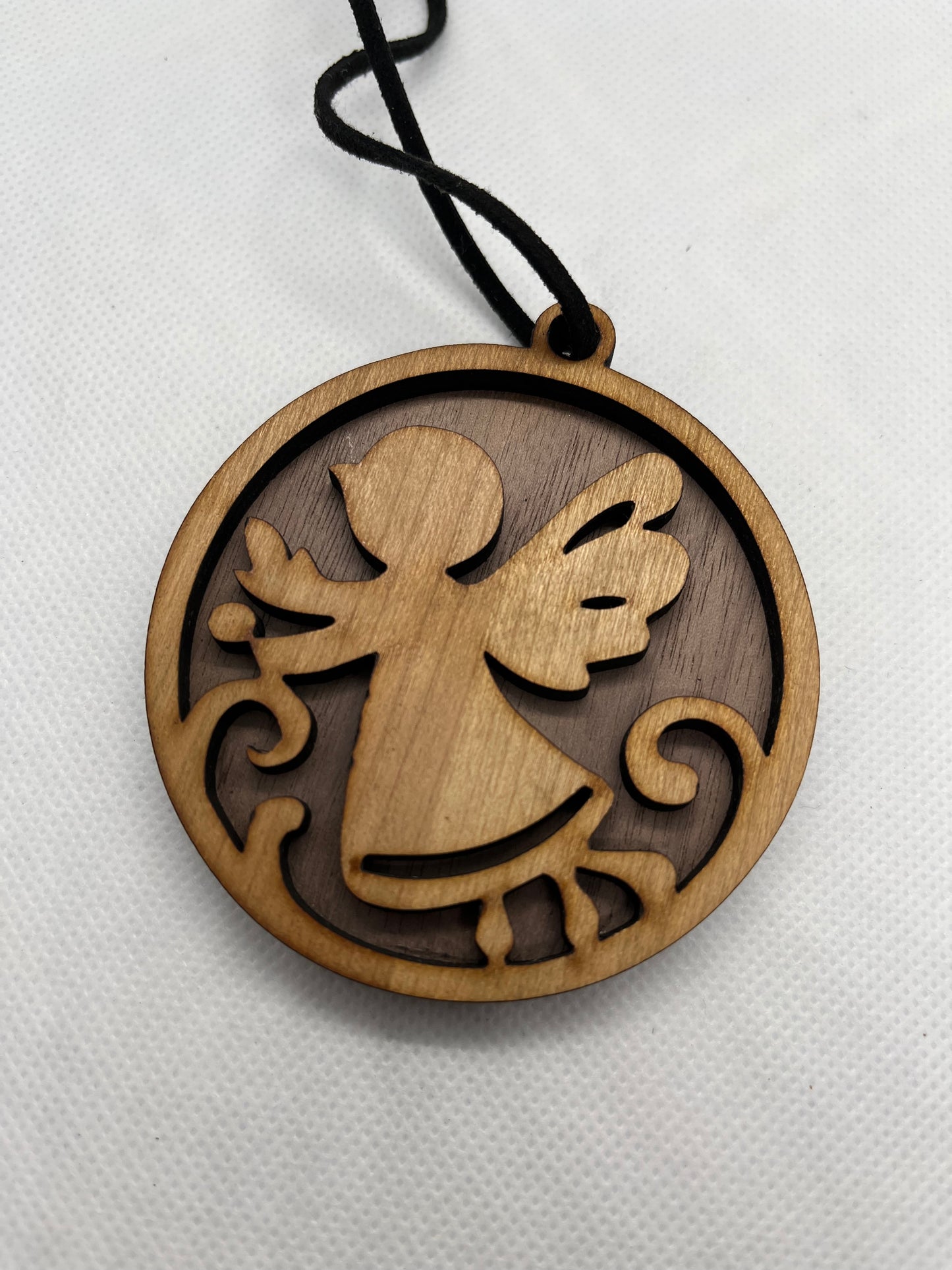 Double-Layered Wooden Christmas Decorations