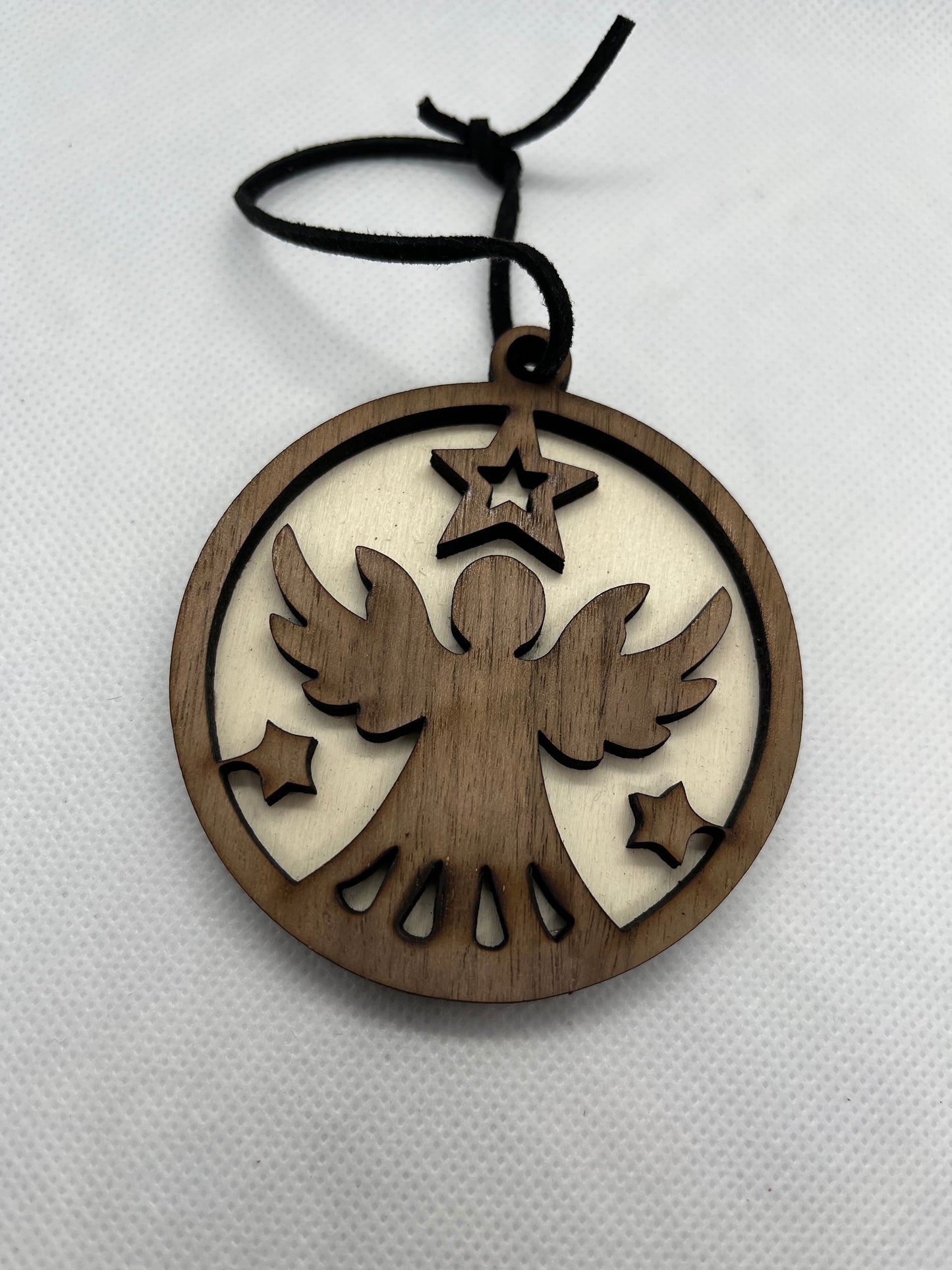 Double-Layered Wooden Christmas Decorations