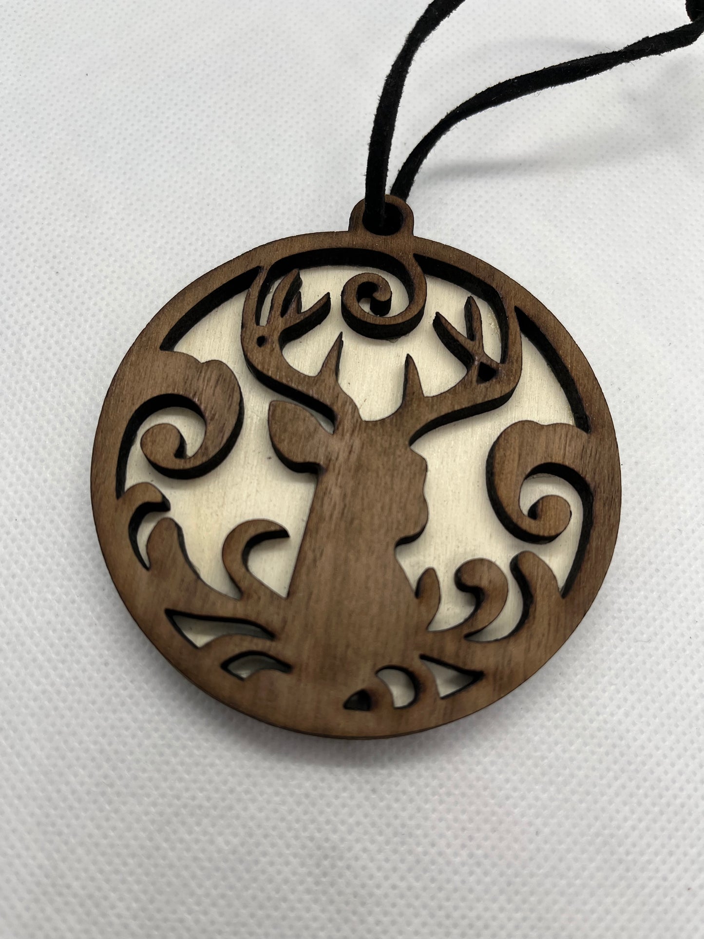 Double-Layered Wooden Christmas Decorations