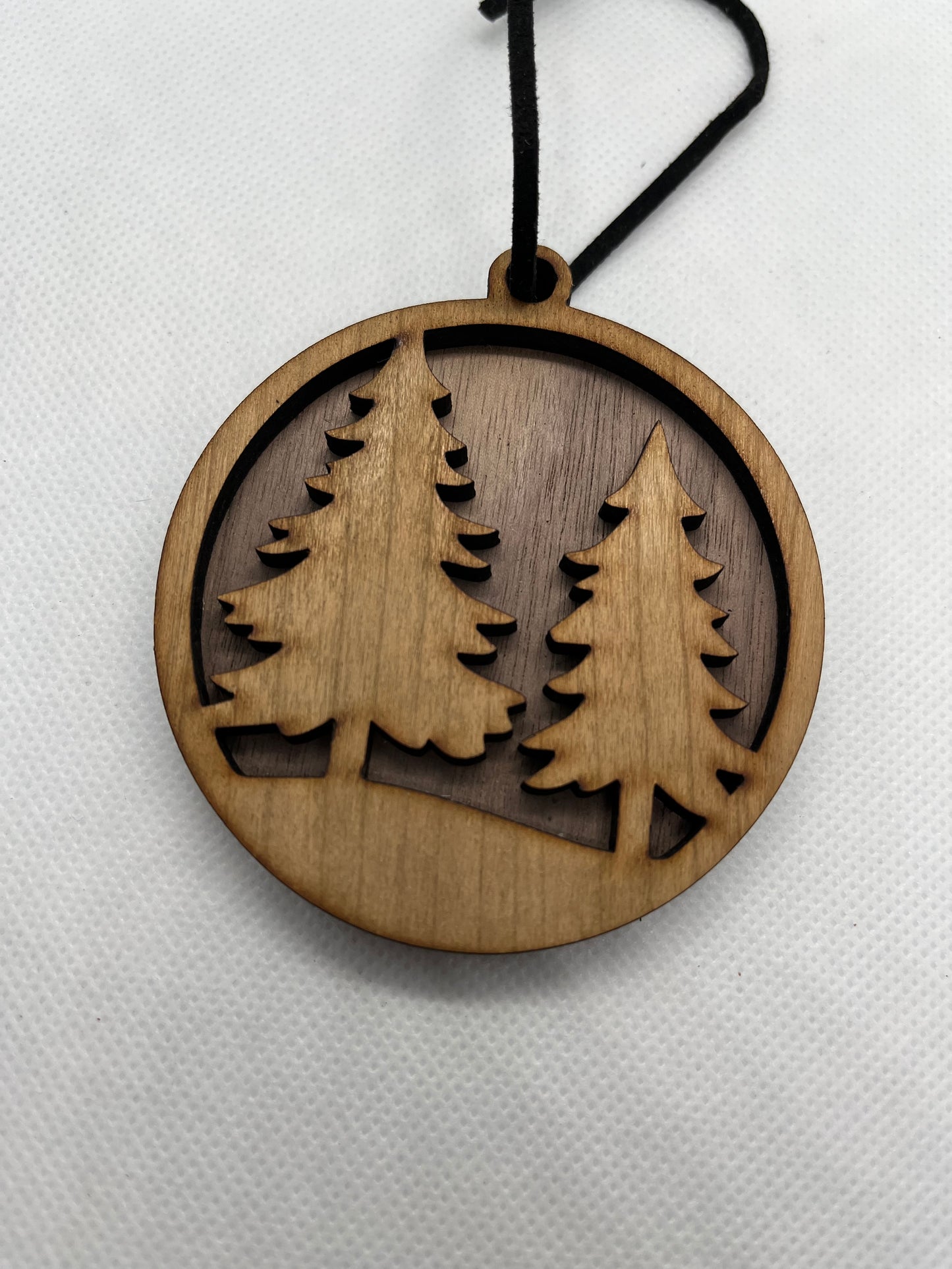 Double-Layered Wooden Christmas Decorations