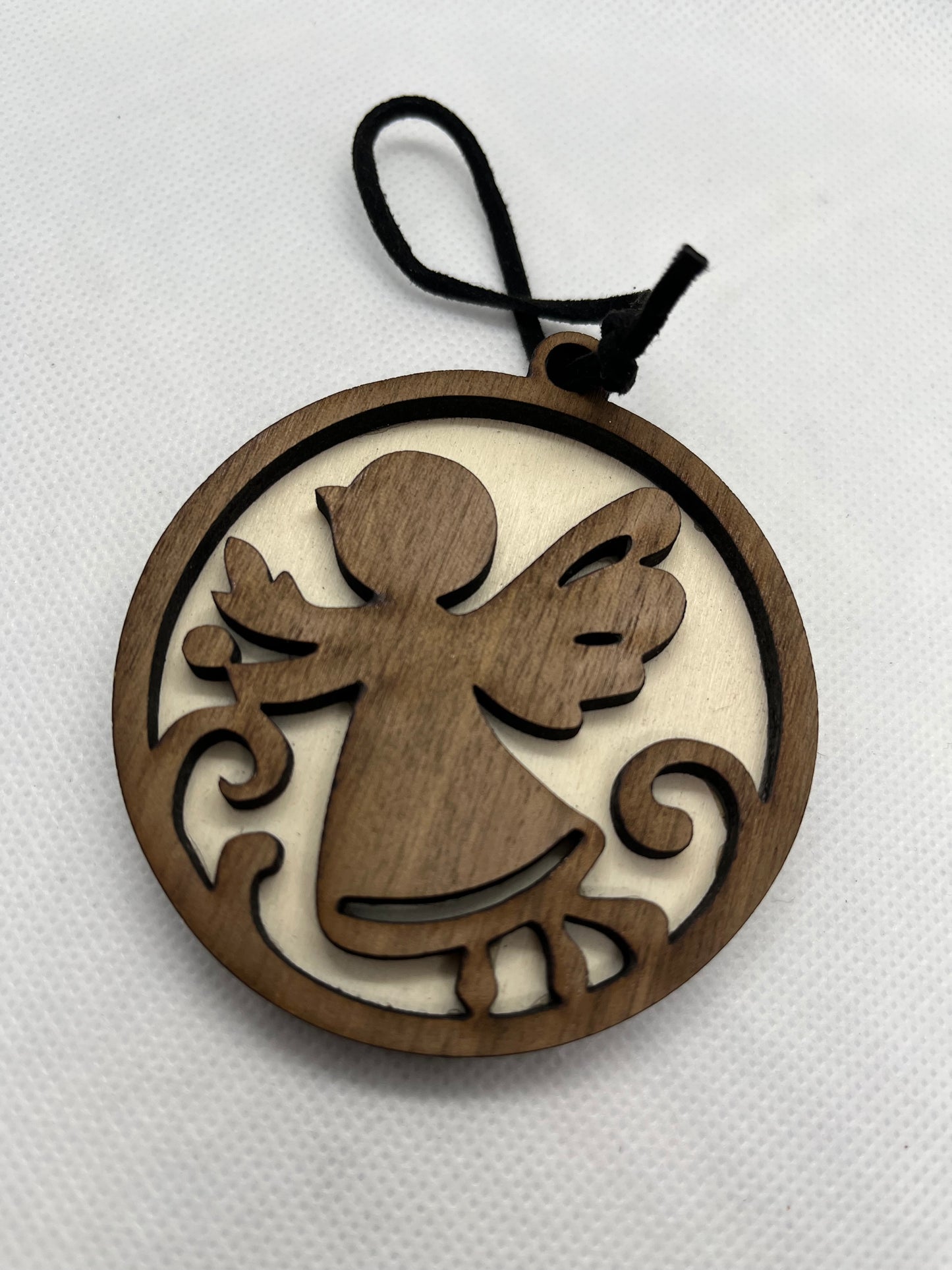 Double-Layered Wooden Christmas Decorations