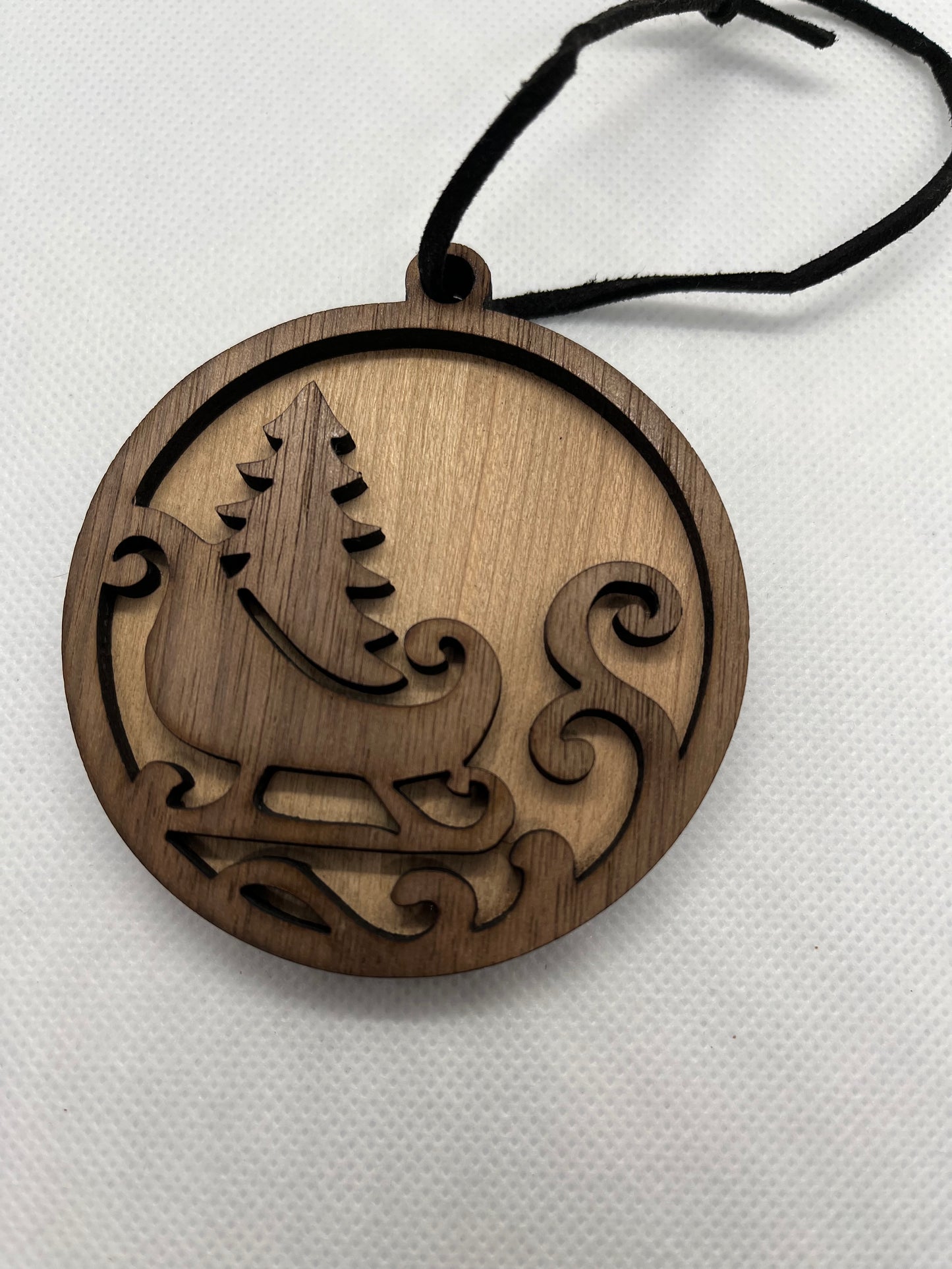 Double-Layered Wooden Christmas Decorations