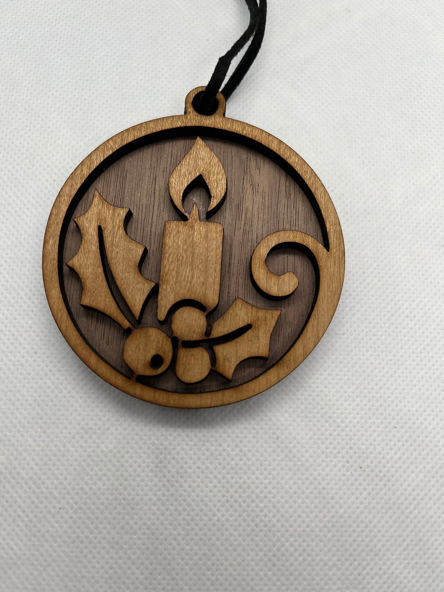 Double-Layered Wooden Christmas Decorations